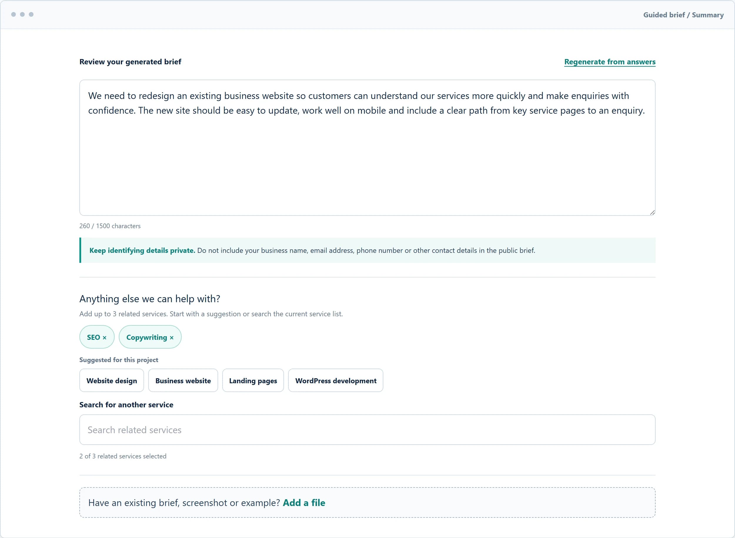 Synthetic GrowthBrief guided brief summary